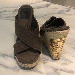 Authentic Tory Burch wedges